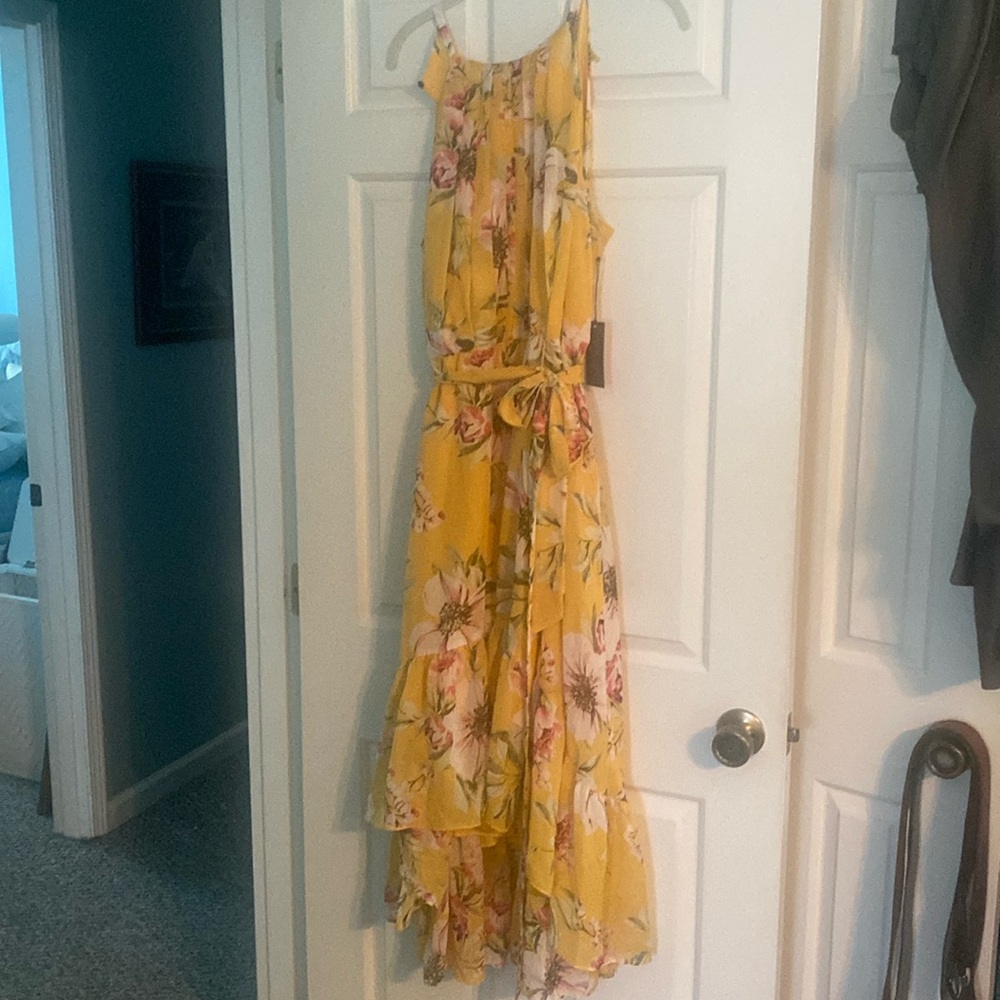 Vince Camino high low dress